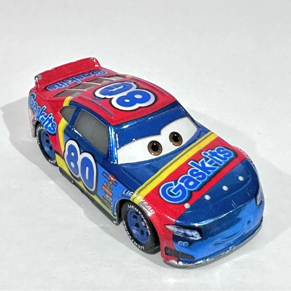 Disney Cars Metallic Rex Revler #80 Gask-its Scavenger Hunt Die-cast